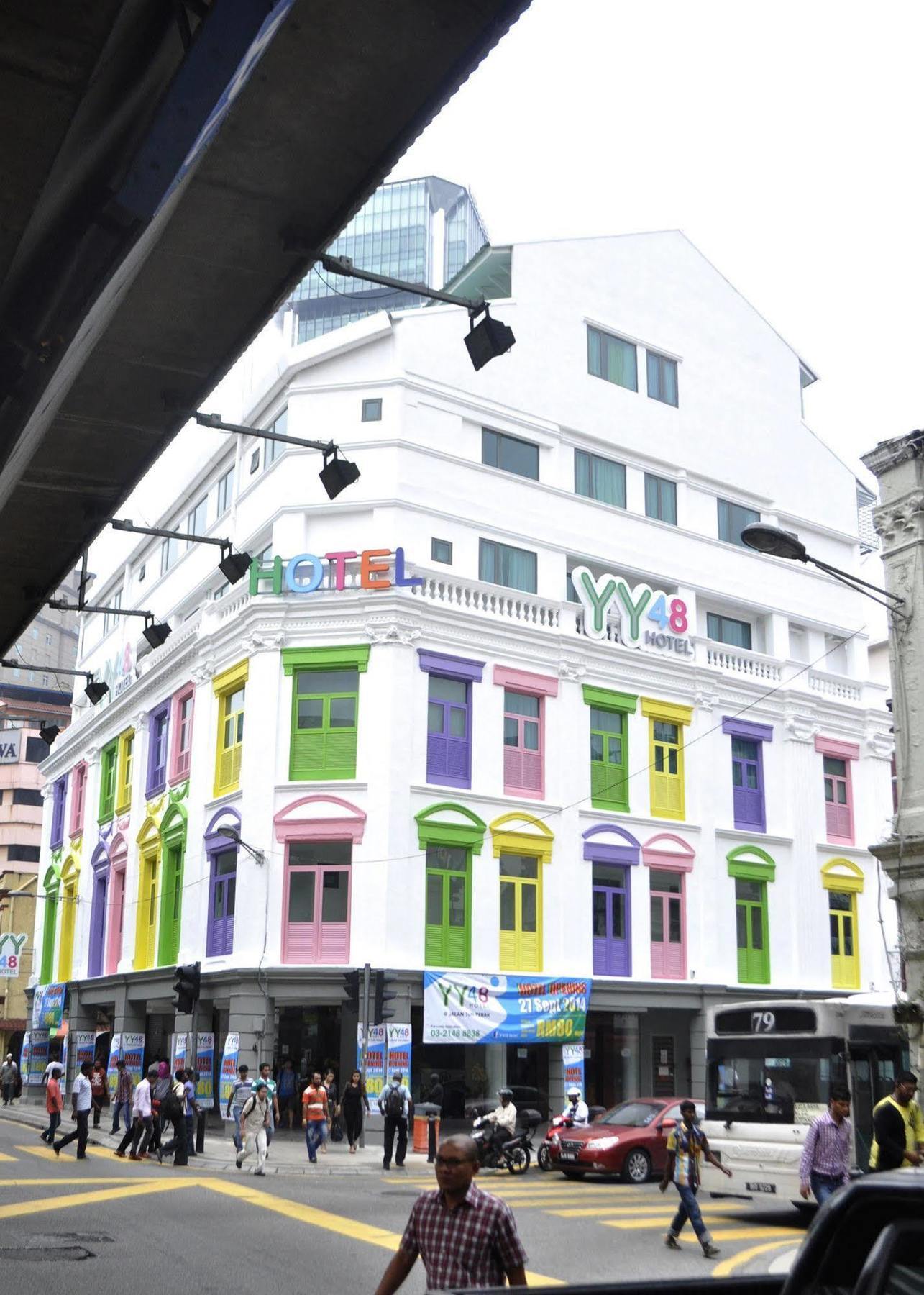 Yy48 Hotel 2 Mins Walk From Masjid Jamek Lrt Station Kuala Lumpur Kültér fotó